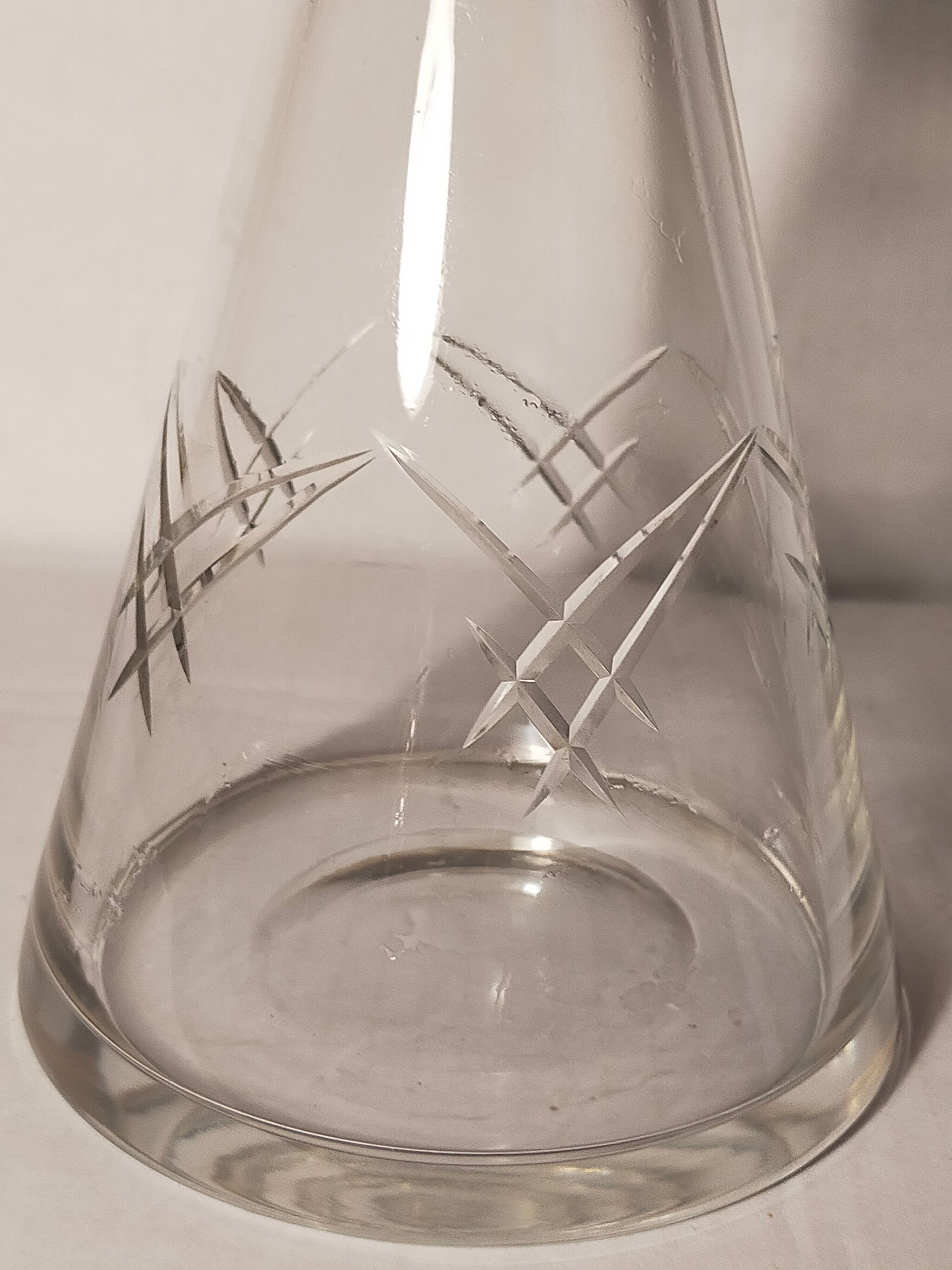 PRODUCT POP UP CHRISTMAS 2022 Crystal decanter early twentieth