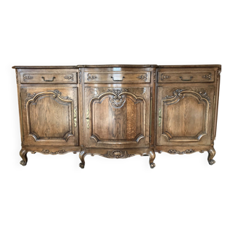 Louis XV style sideboard 3 doors