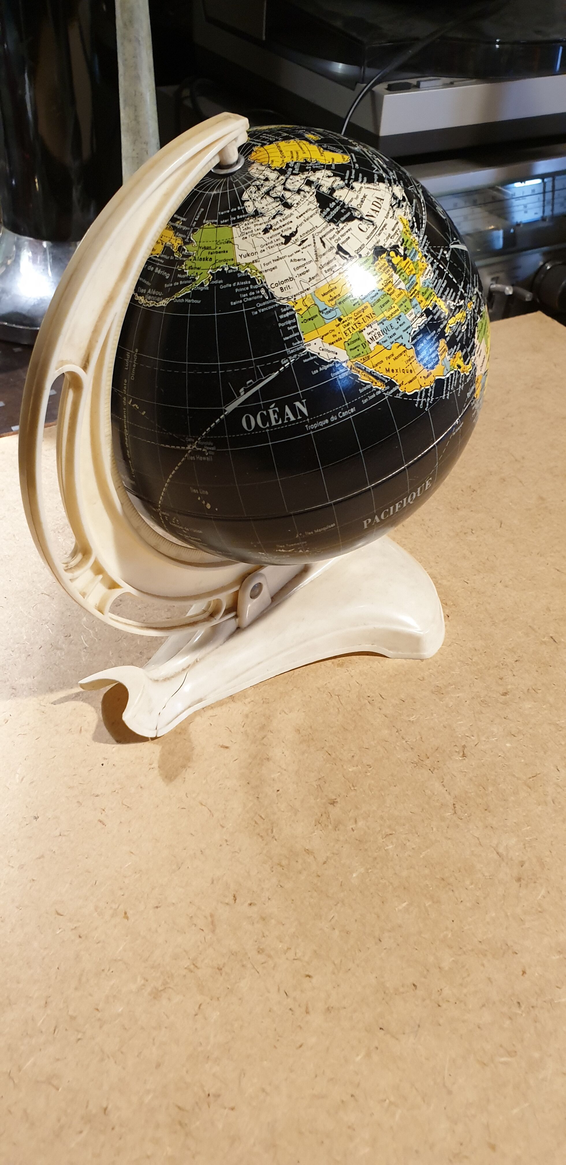 Vintage globe