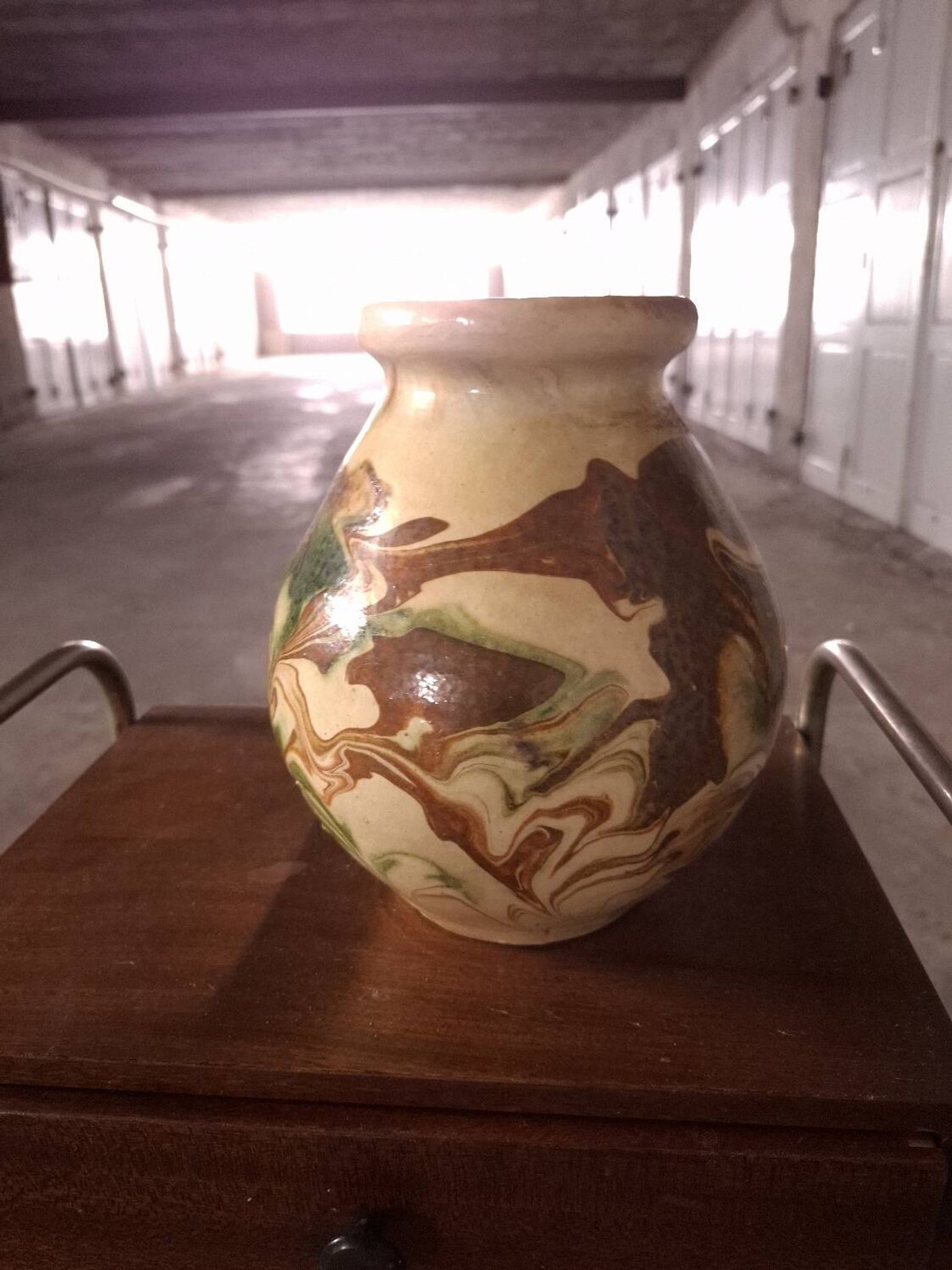 Pot à graisse jaspé, Sud-Ouest