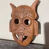 Handmade wooden mask