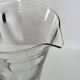 Cut crystal water jug from Fains – 21 cm – vintage