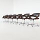 Eugen Schmidt set of six dining or conference chairs in teak Germany 1965