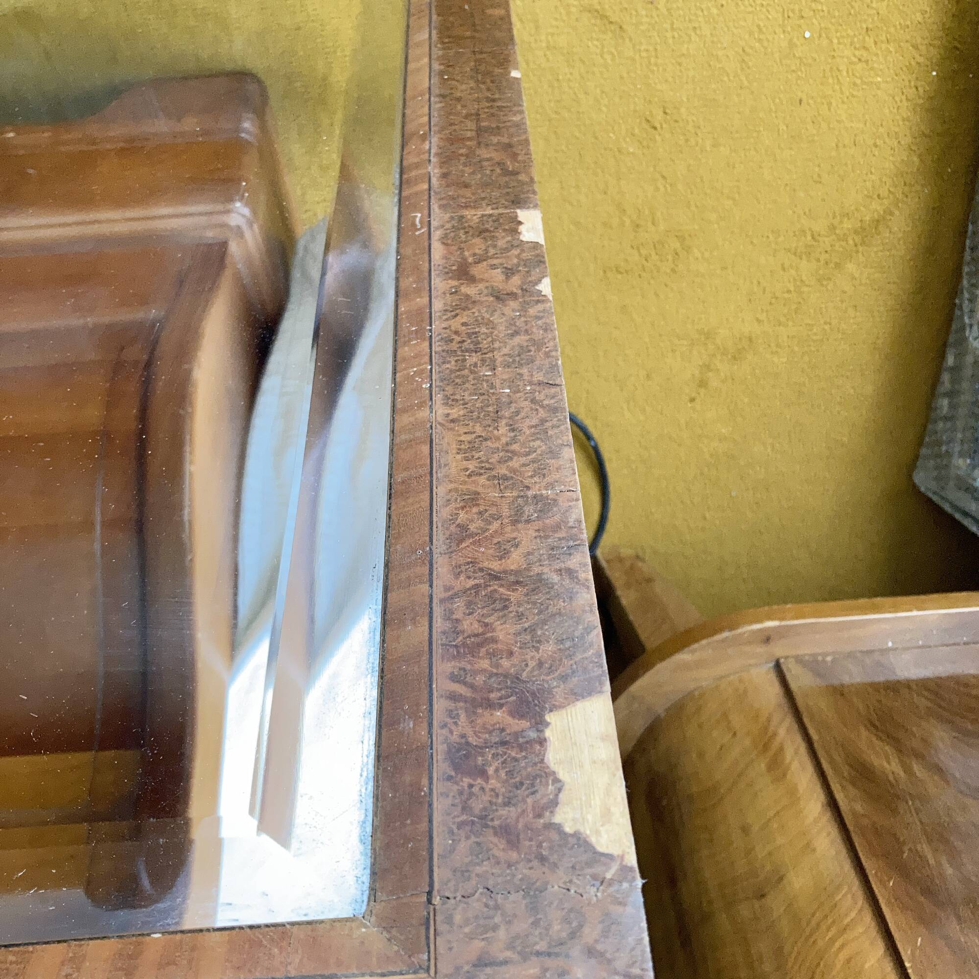 1926 Thuya and Mahogany Wardrobe