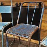 Set of 5 mismatched industrial chairs