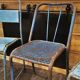 Ensemble de 5 chaises industrielles dépareillées