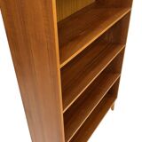 Vintage large teak bookcase Danish design from the 60s