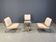 Sculptural lounge chair set with coffee table, 1996