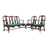 Ensemble de salon, style : Chippendale, années 1970, production : Danemark