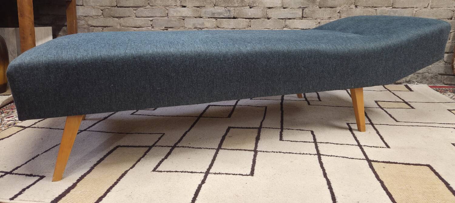 1960 vintage daybed chaise longue