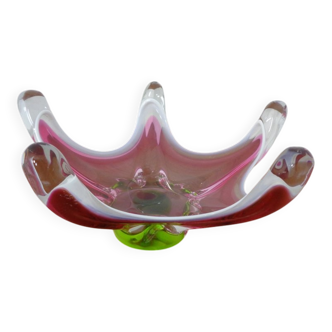 Large Italian bowl in Murano glass, 1960s