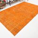 Tapis vintage orange citrouille 6x9 181x287Cm SK 3400