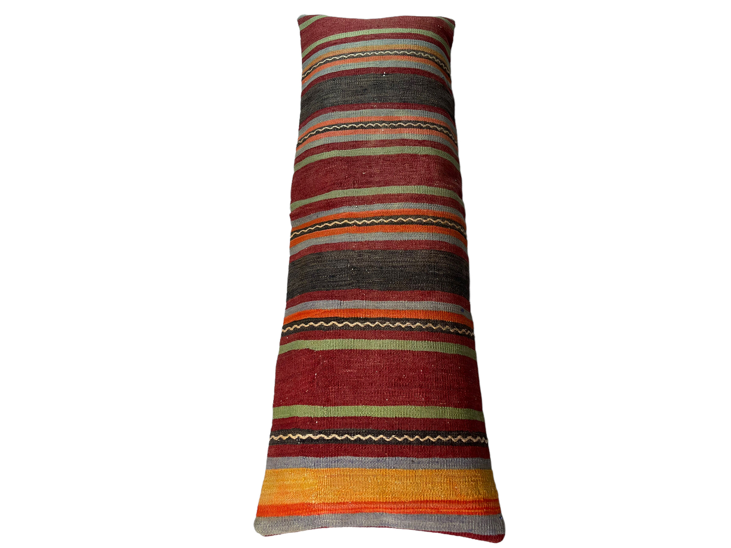 Vintage turkish kilim cushion cover , 120 x 40 cm