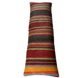 Vintage turkish kilim cushion cover , 120 x 40 cm