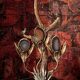 Bronze and agate sculpture