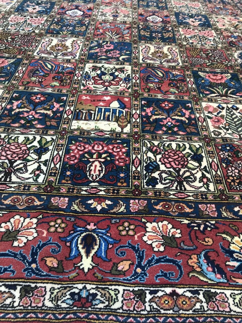 Tapis persan Bakhtiar tchaharshotor 200x300 cm