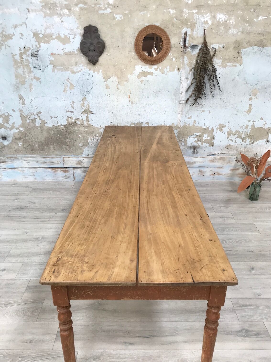 Vintage farm table