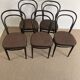 Set of 5 chairs Thonet year 70