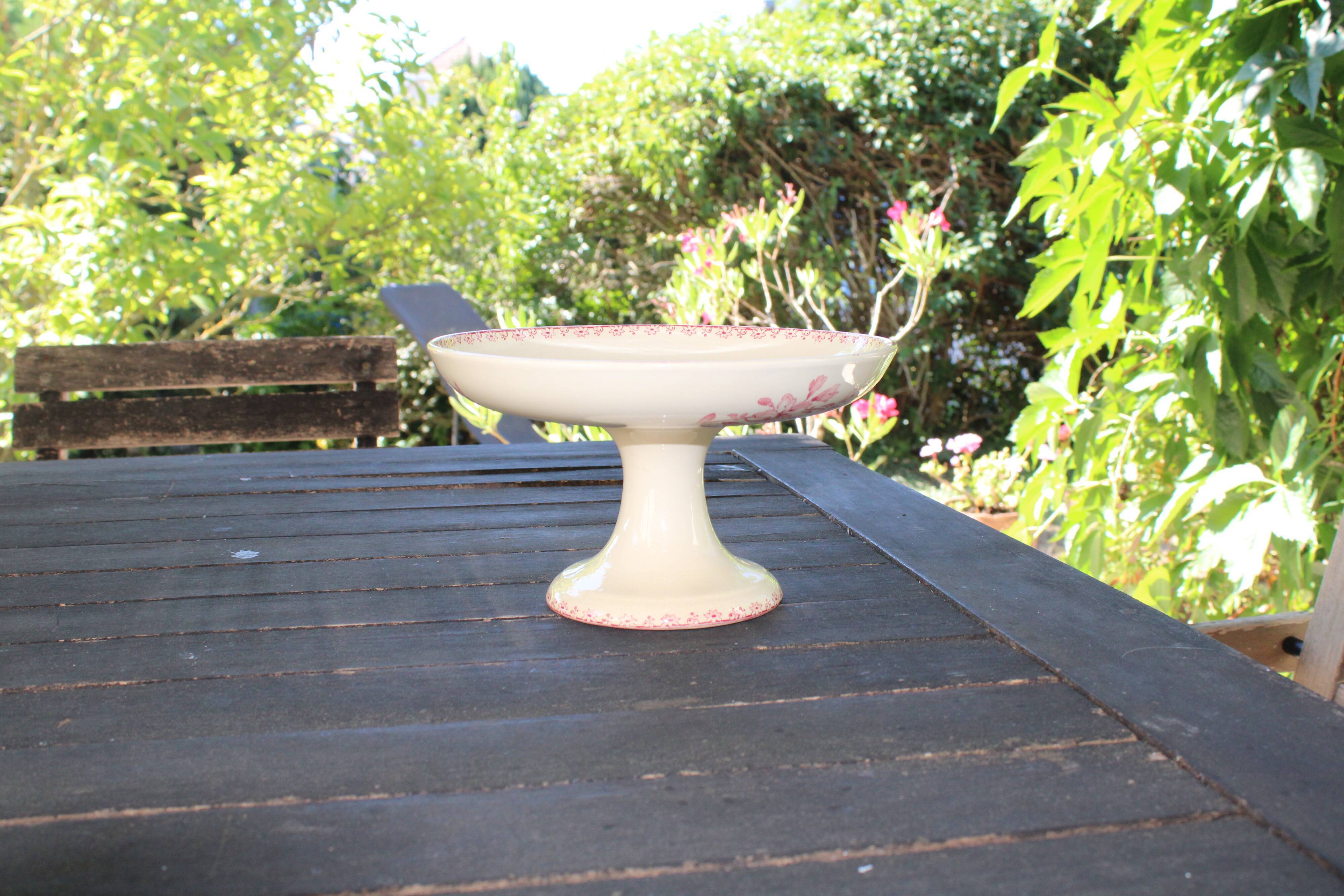 Compotier piedouche Sarreguemines