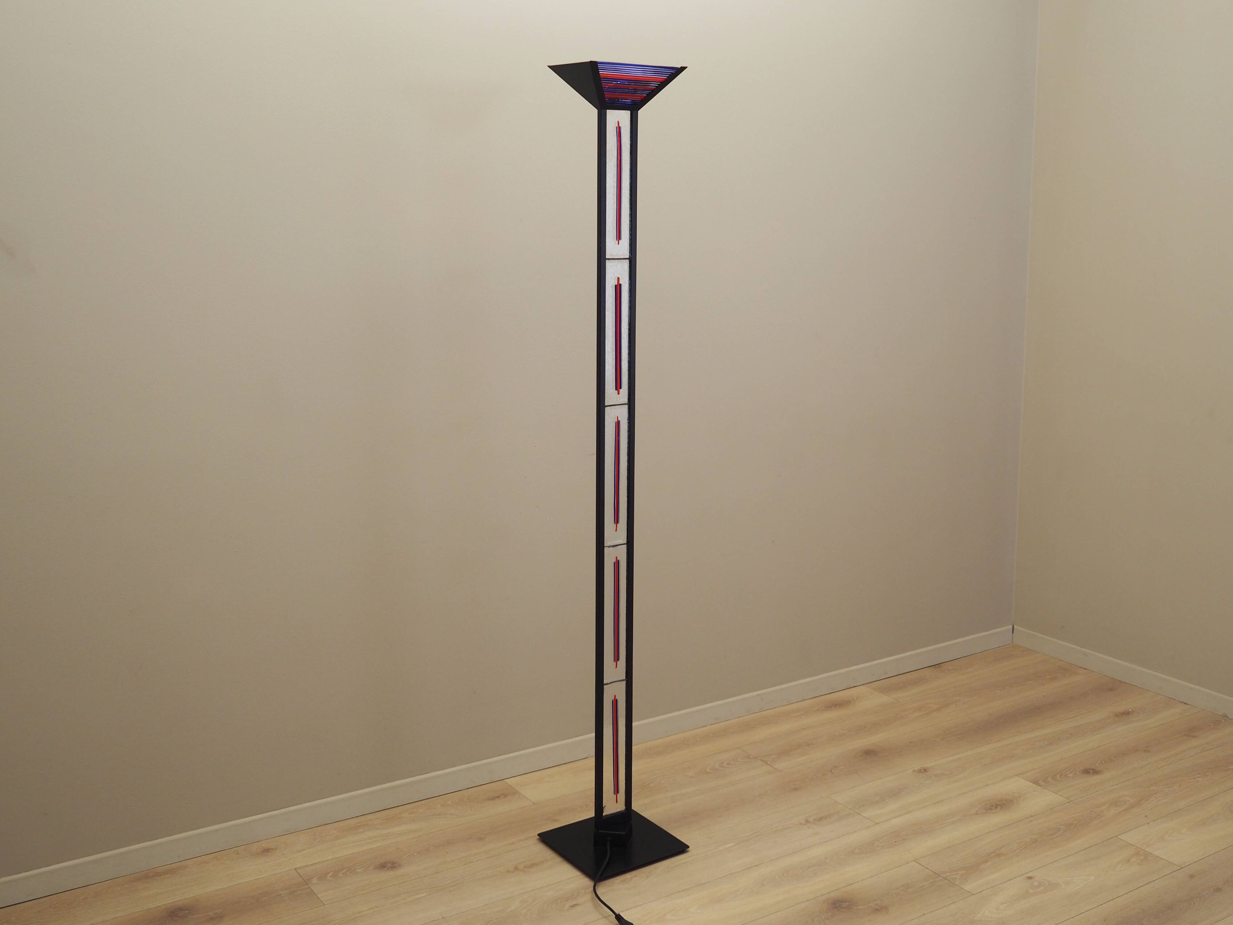 Floor lamp, Italian design, 1970s, production: Italy