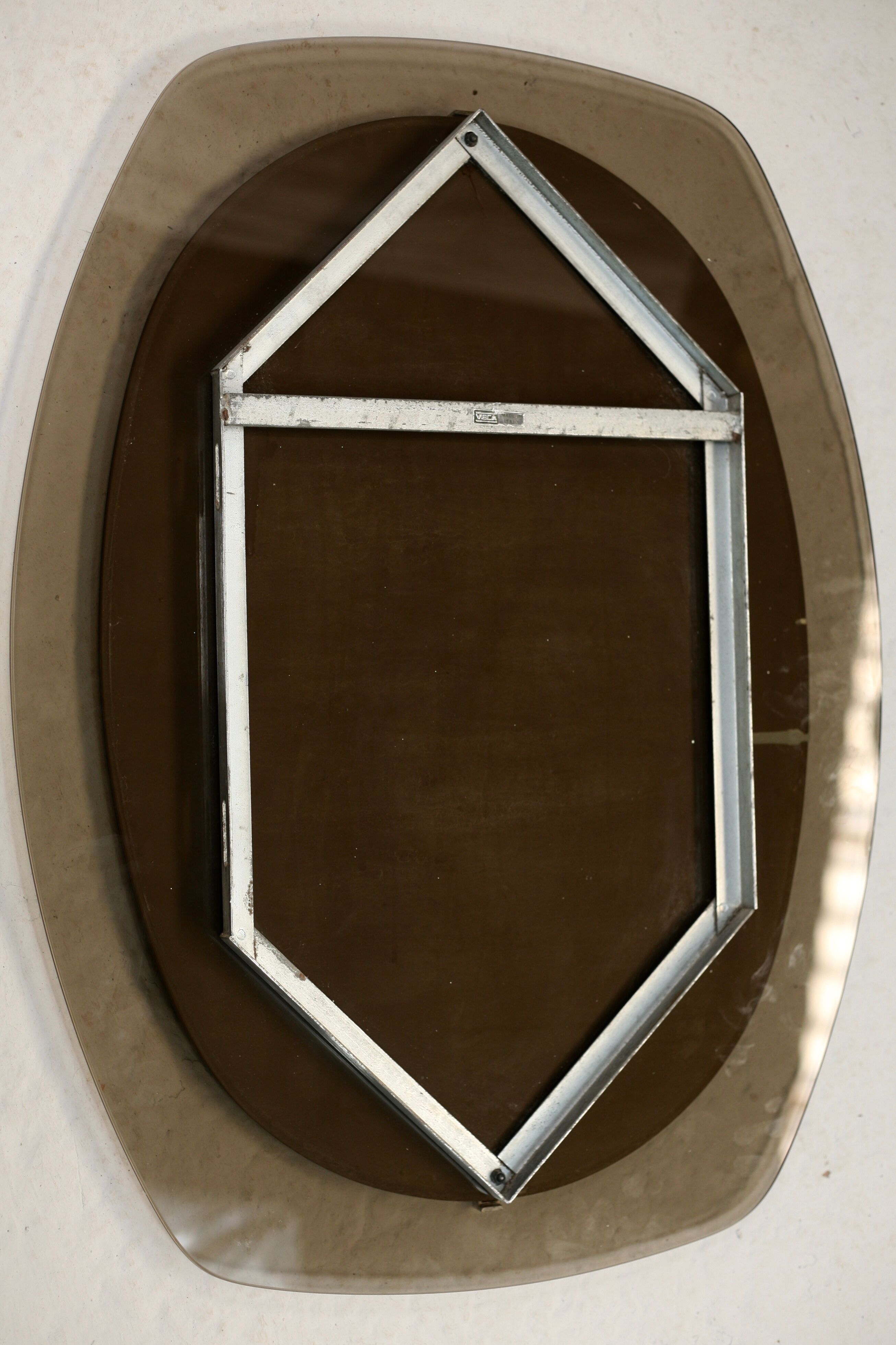 Wall mirror Vecca, Italy, circa 1970 60x81cm