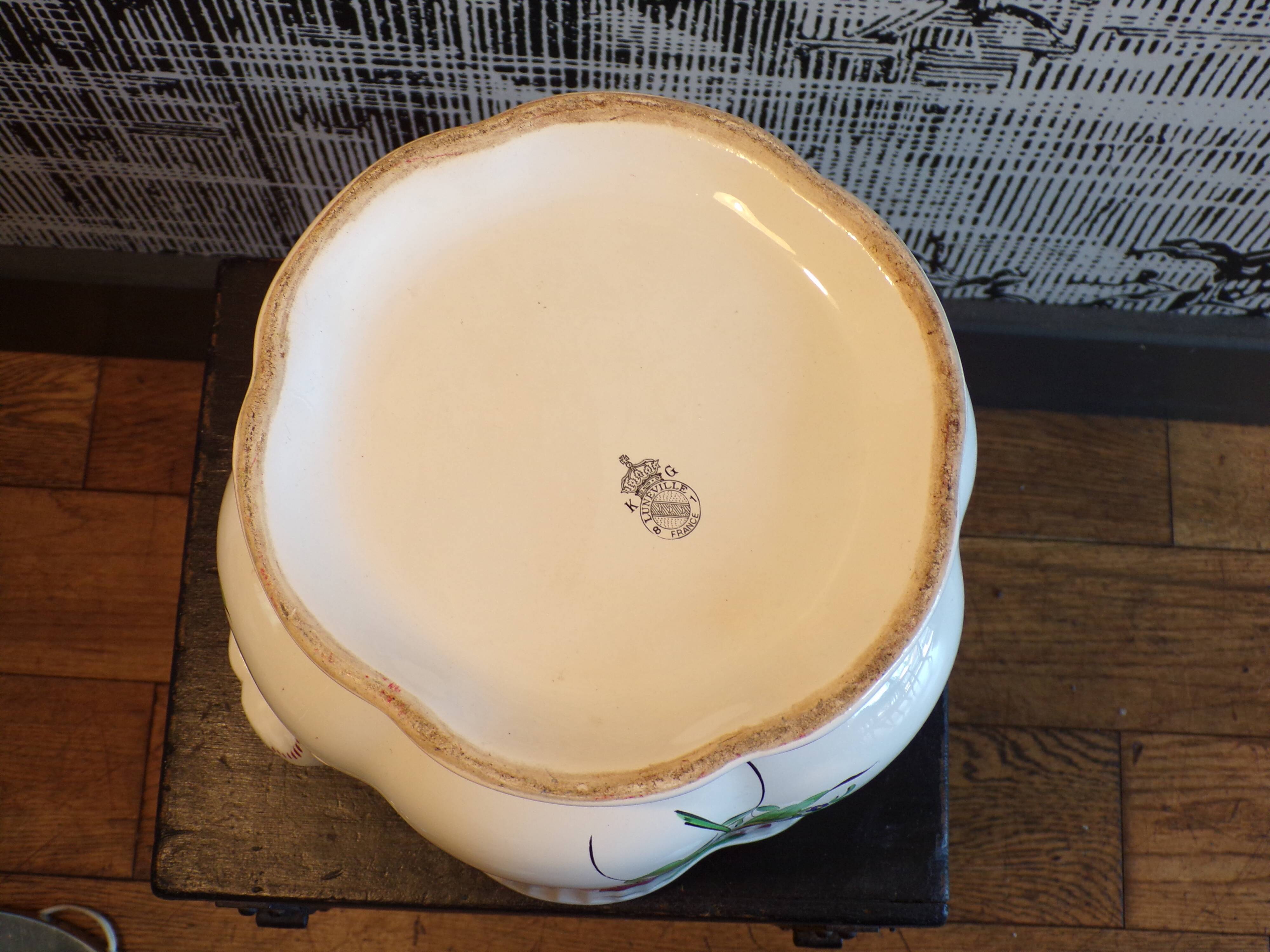 Lunéville streetlight planter 22x26cm