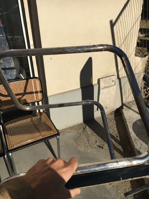 Suite of 6 chairs CESCA B32 by Marcel Breuer