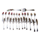Silver metal fish service ercuis- model contours victoria
