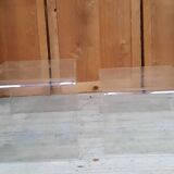 2 plexiglass nesting tables