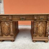 Renaissance style flat desk 1900