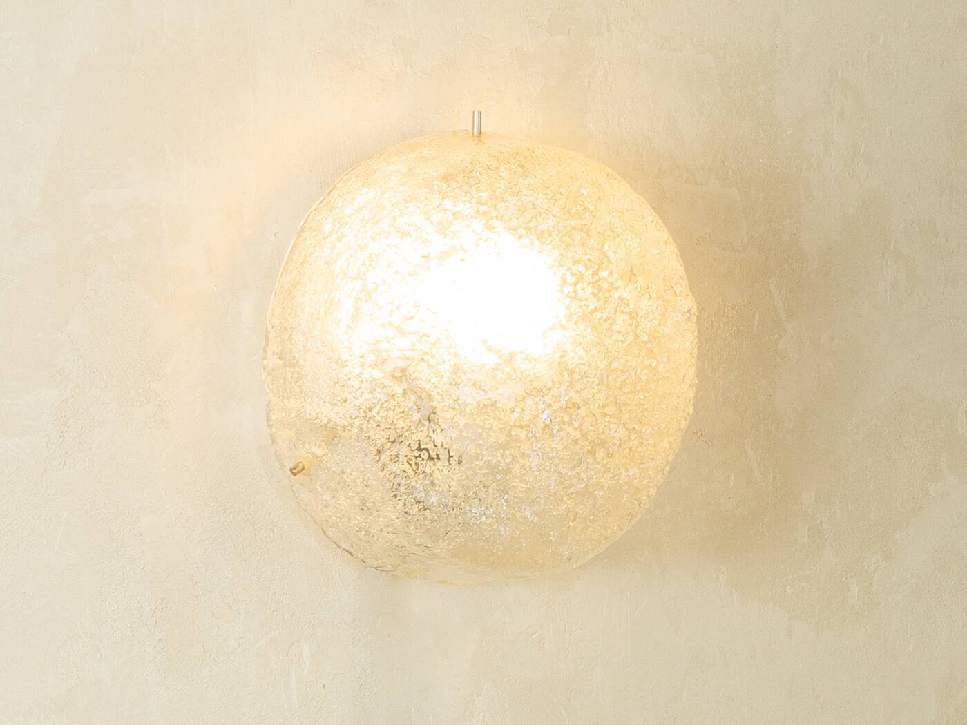 Elegant wall and ceiling lamp from the 1970s