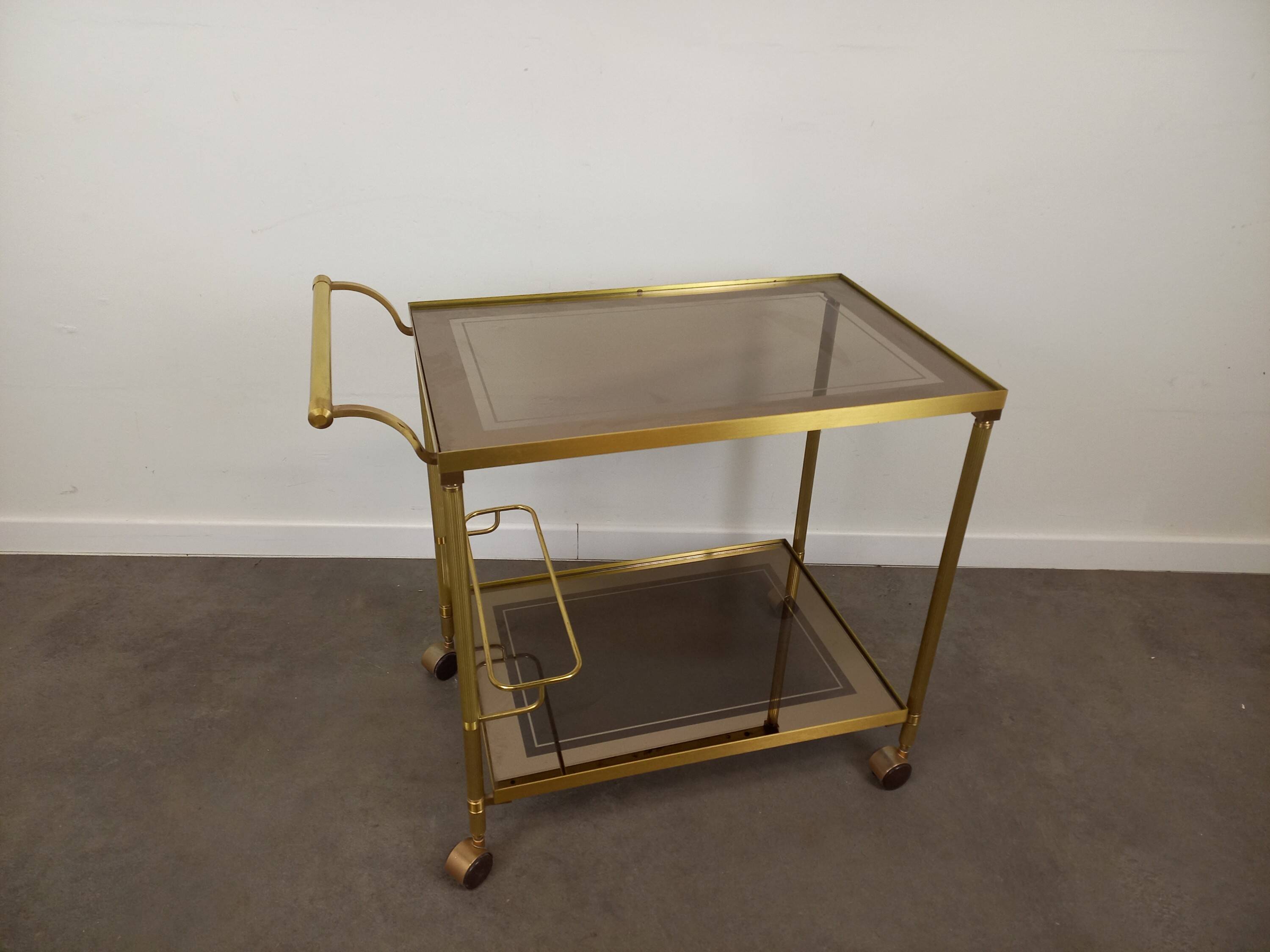 Desserte à roulettes, années 80