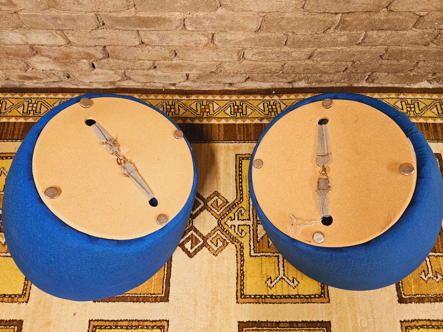 Pair of vintage 70s armchairs