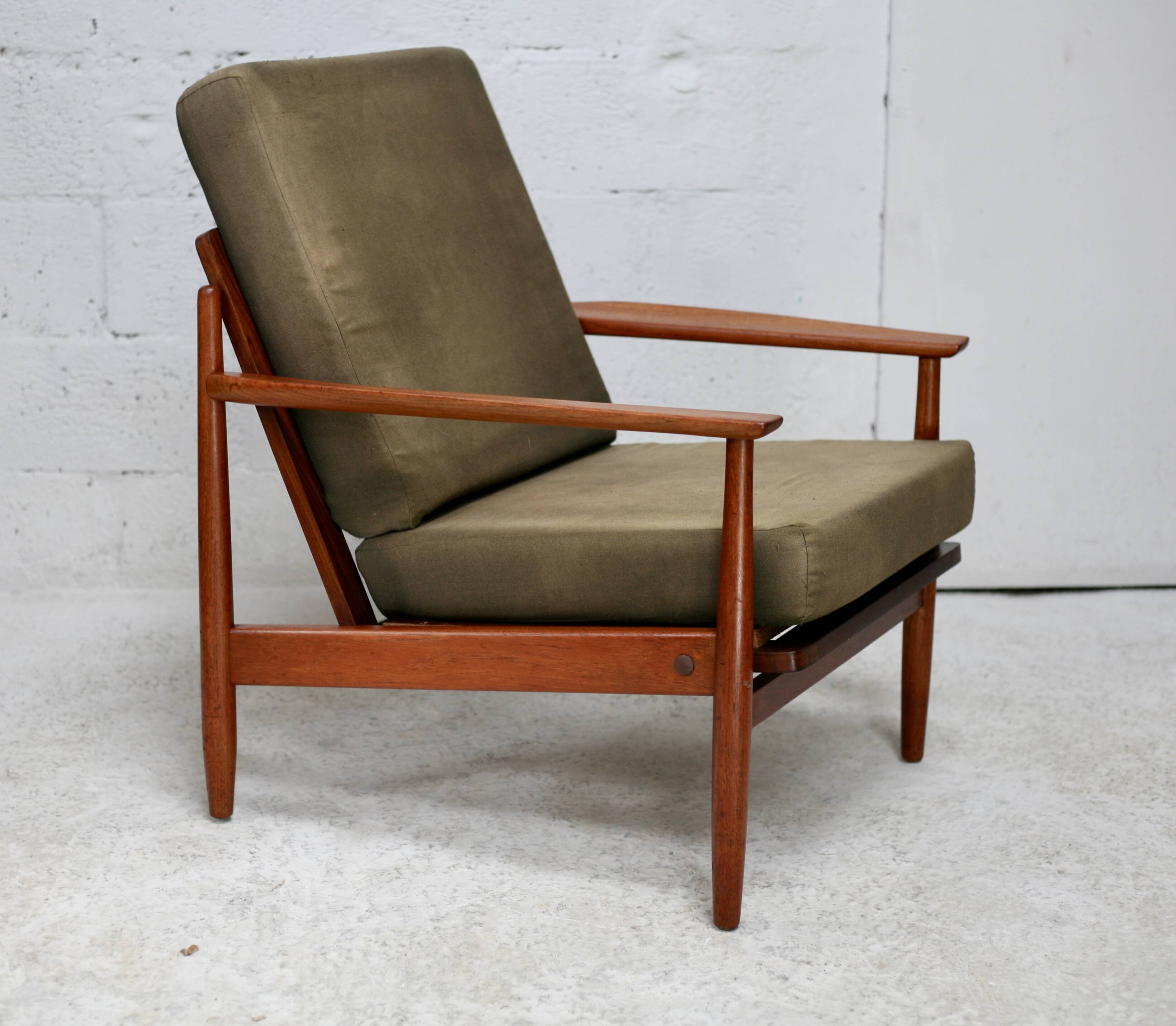 Scandinavian armchair, circa 1960