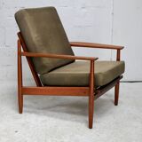 Scandinavian armchair, circa 1960