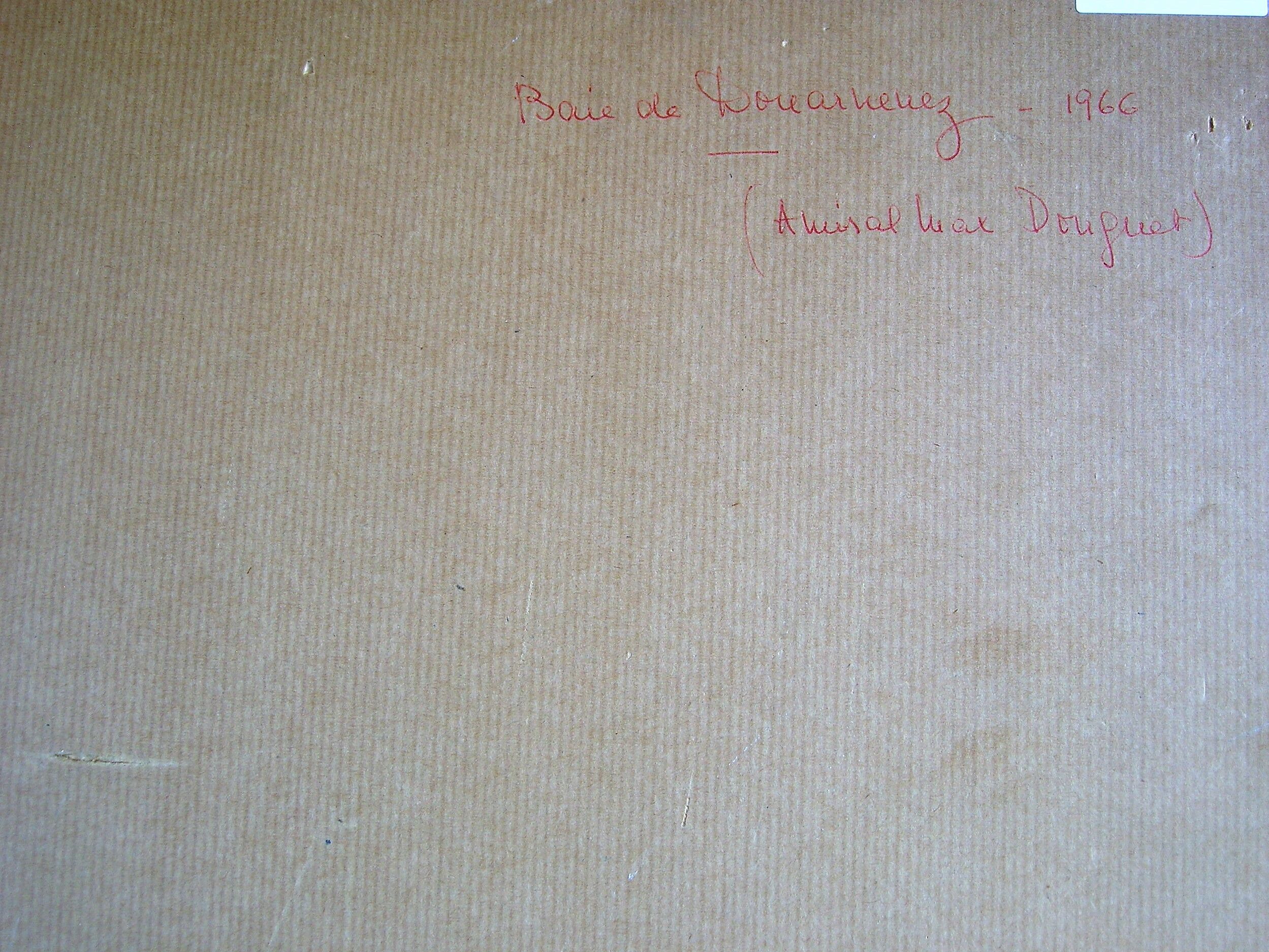 The bay of Douarnenez by Max H.J. Douguet(1903-1989)