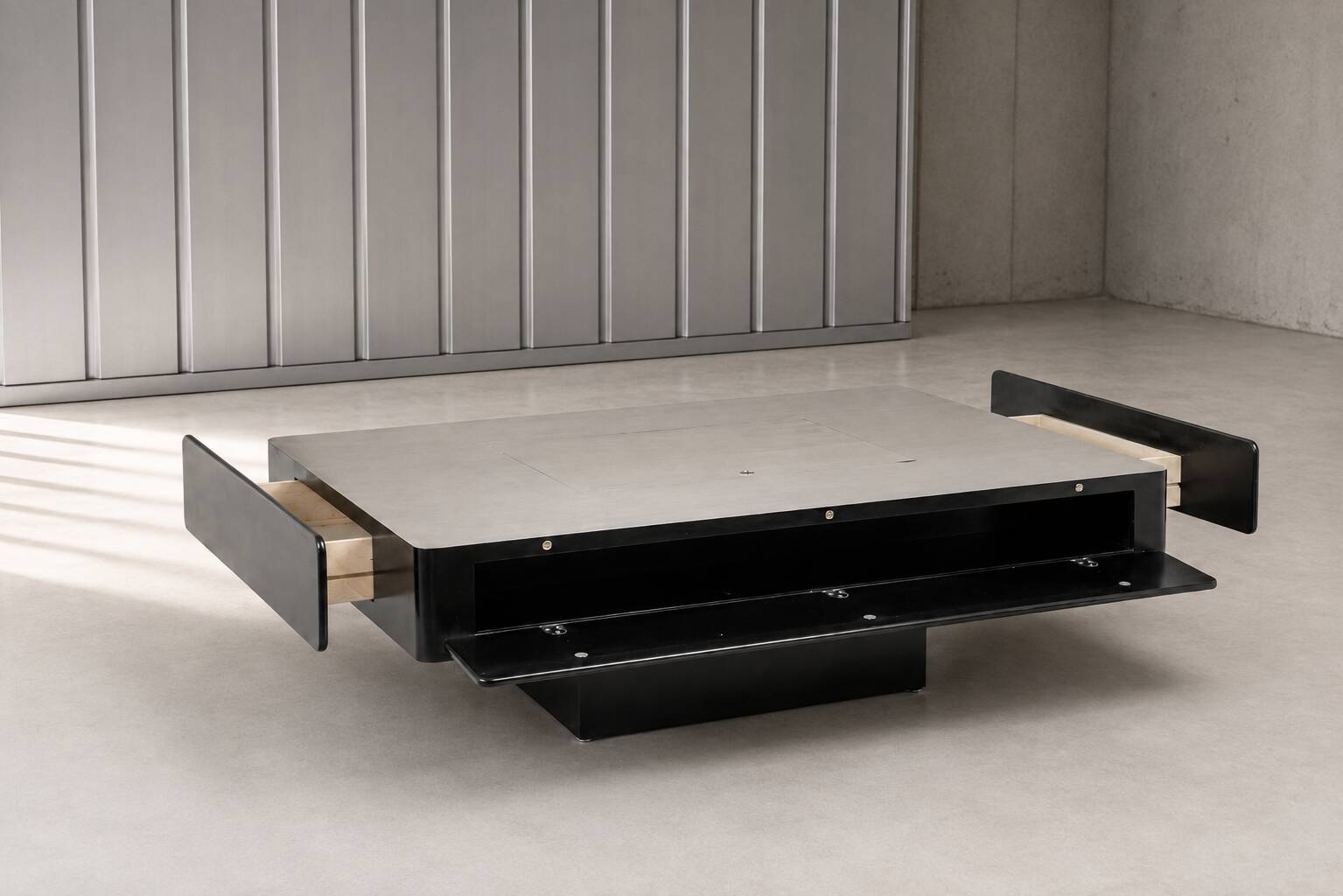 Vico Magistretti coffee table, Gavina edition 1962, Caori model.