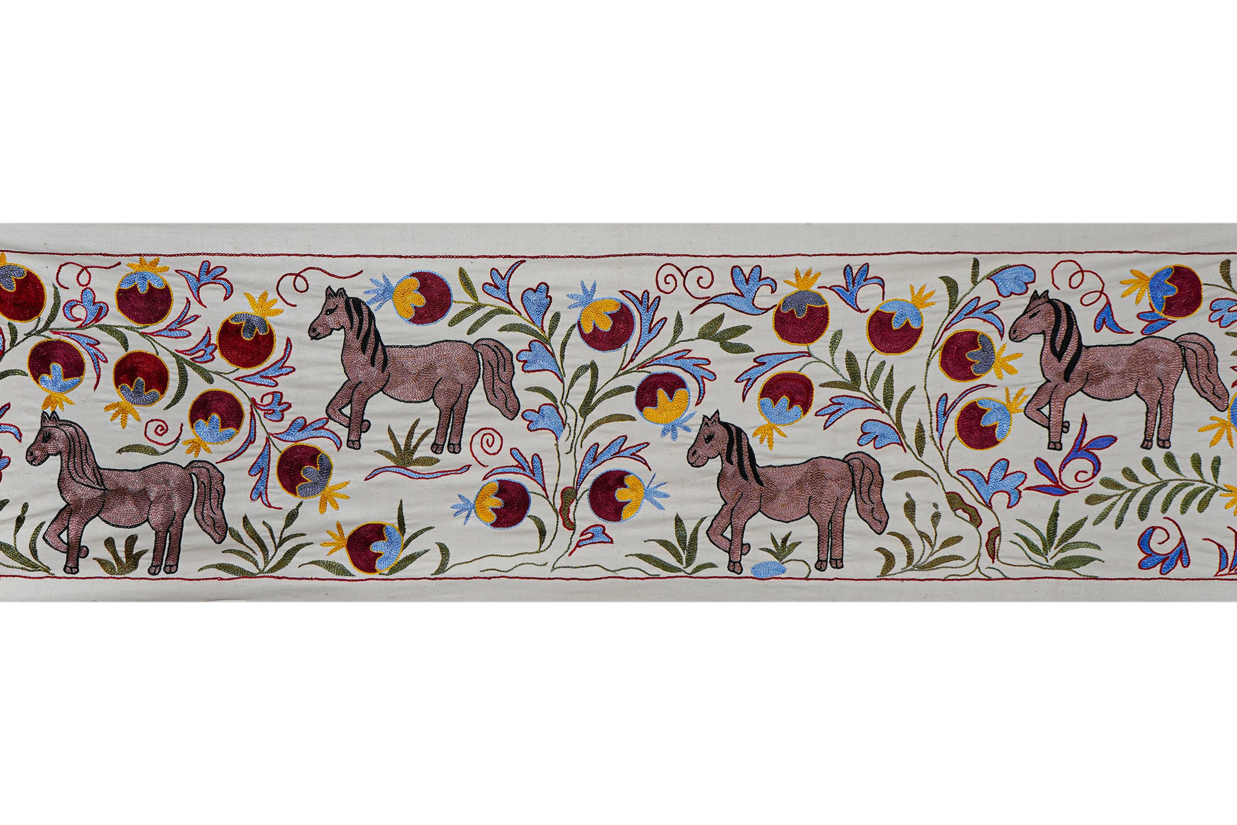 Hand-knotted rug, vintage Turkish rug 50x184 cm