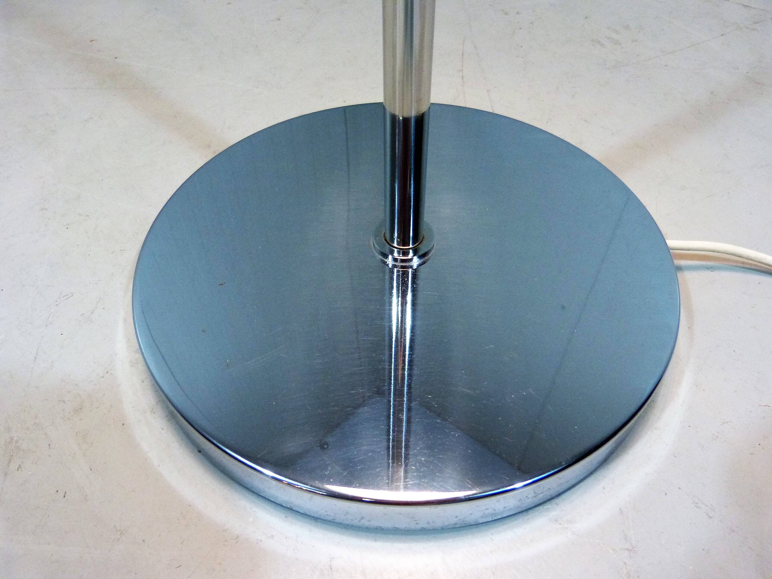 Italian floor lamp glass shade 1960’s