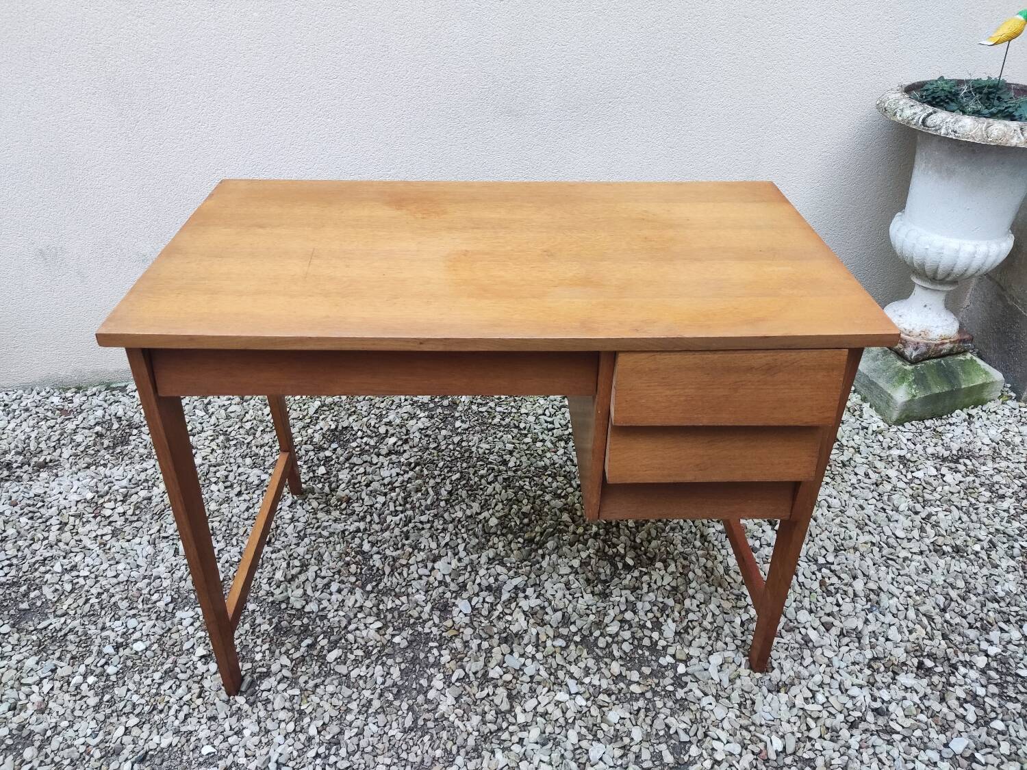 Vintage oak desk