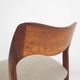 Teak dining chair model 71 by Niels Otto Moller for J.L. Moller Mobelfabrik, Denmark 1960's