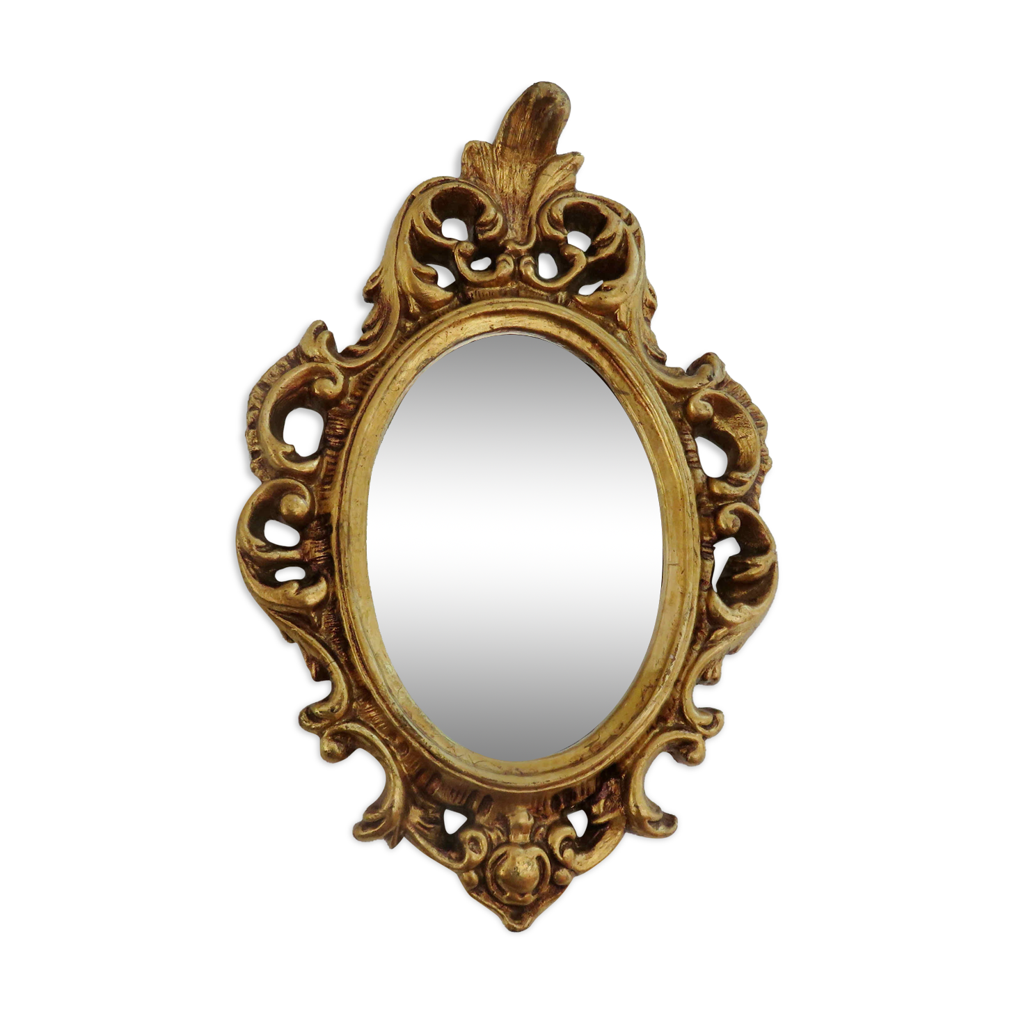 Golden mirror style " baroque " 60s 70s