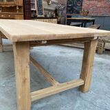 Farmhouse table with oak extensions