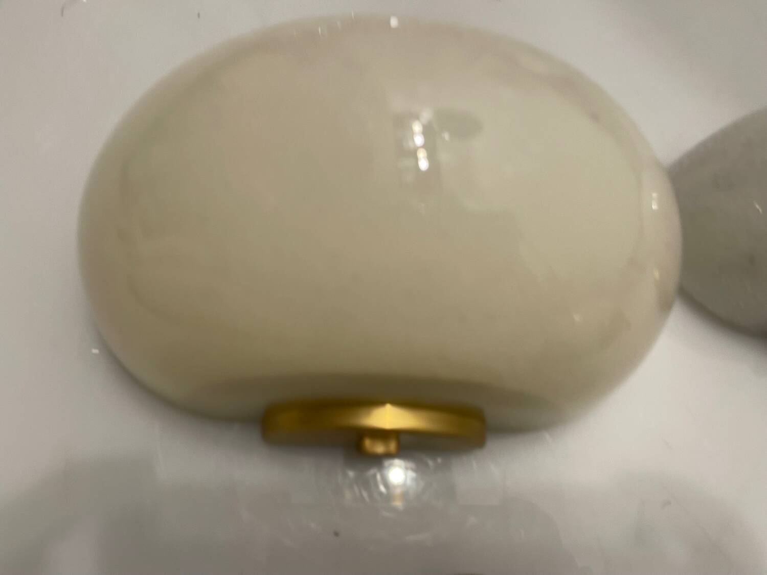 Murano Glass Brass Sconces Set of 4 1970’s