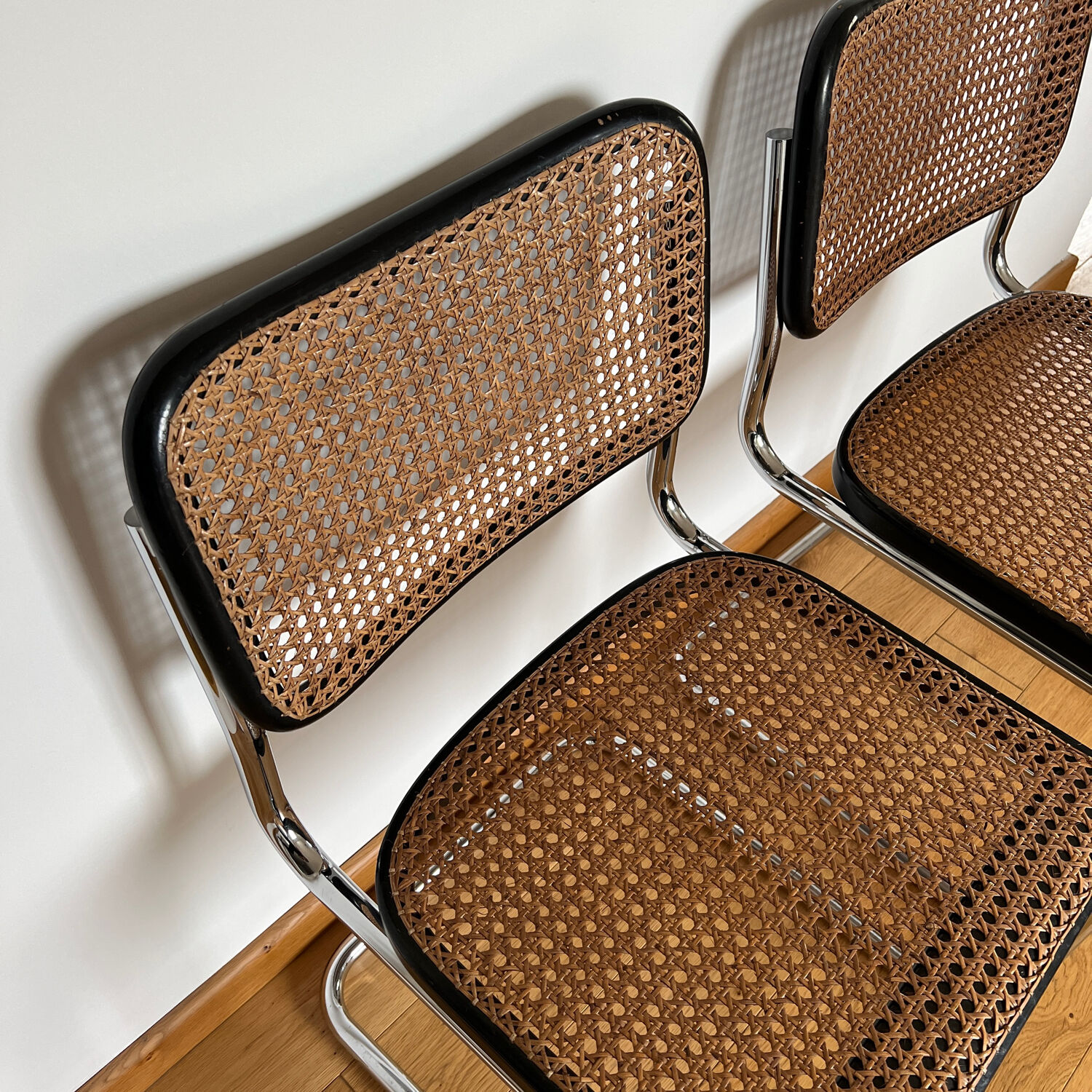 Pair Cesca B32 edition Gavina Marcel Breuer