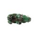 Warthog warthog statue sculpture ceramic pottery raku fired 23cm