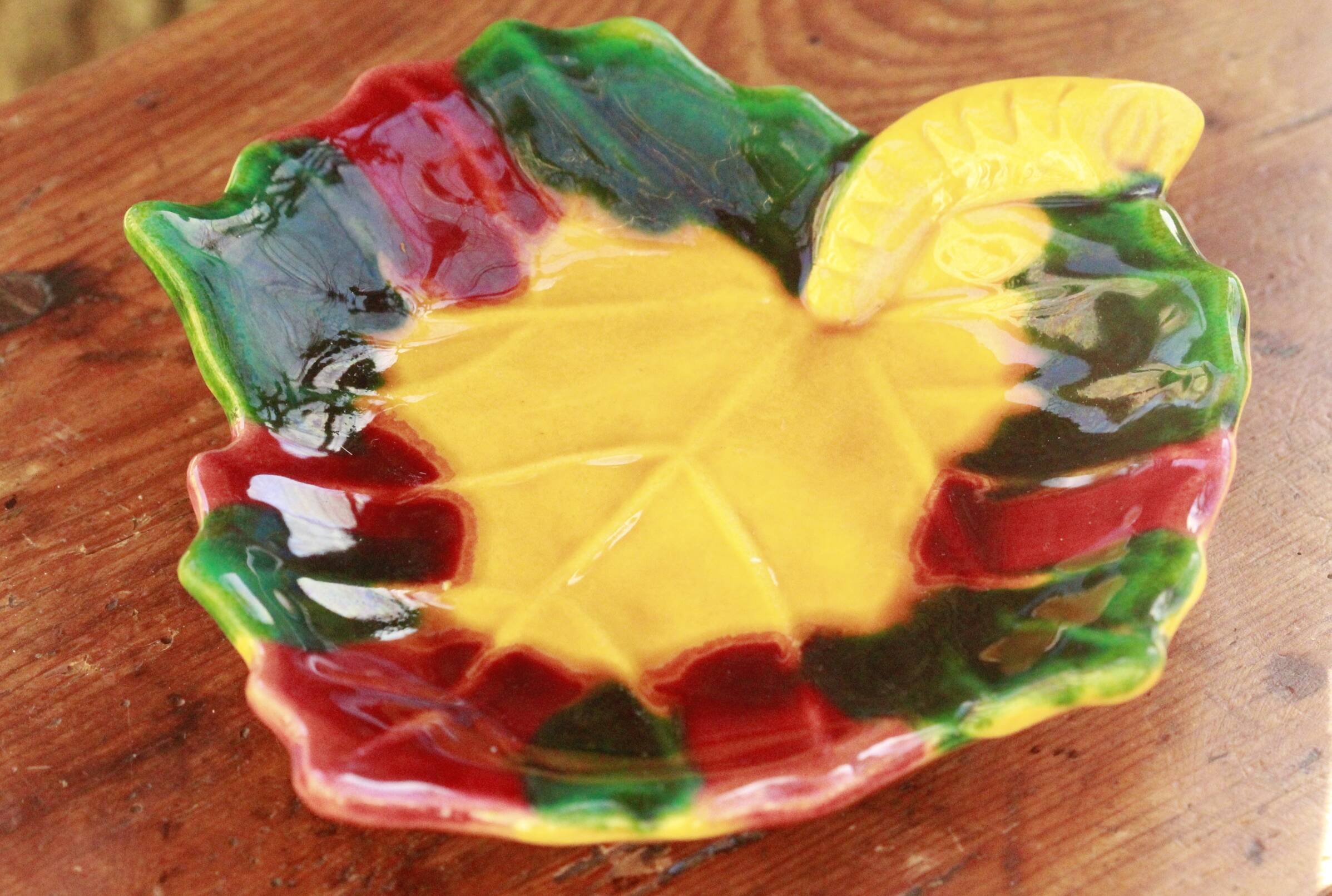 Vallauris ceramic pocket tray