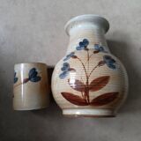 Pitcher and cup
