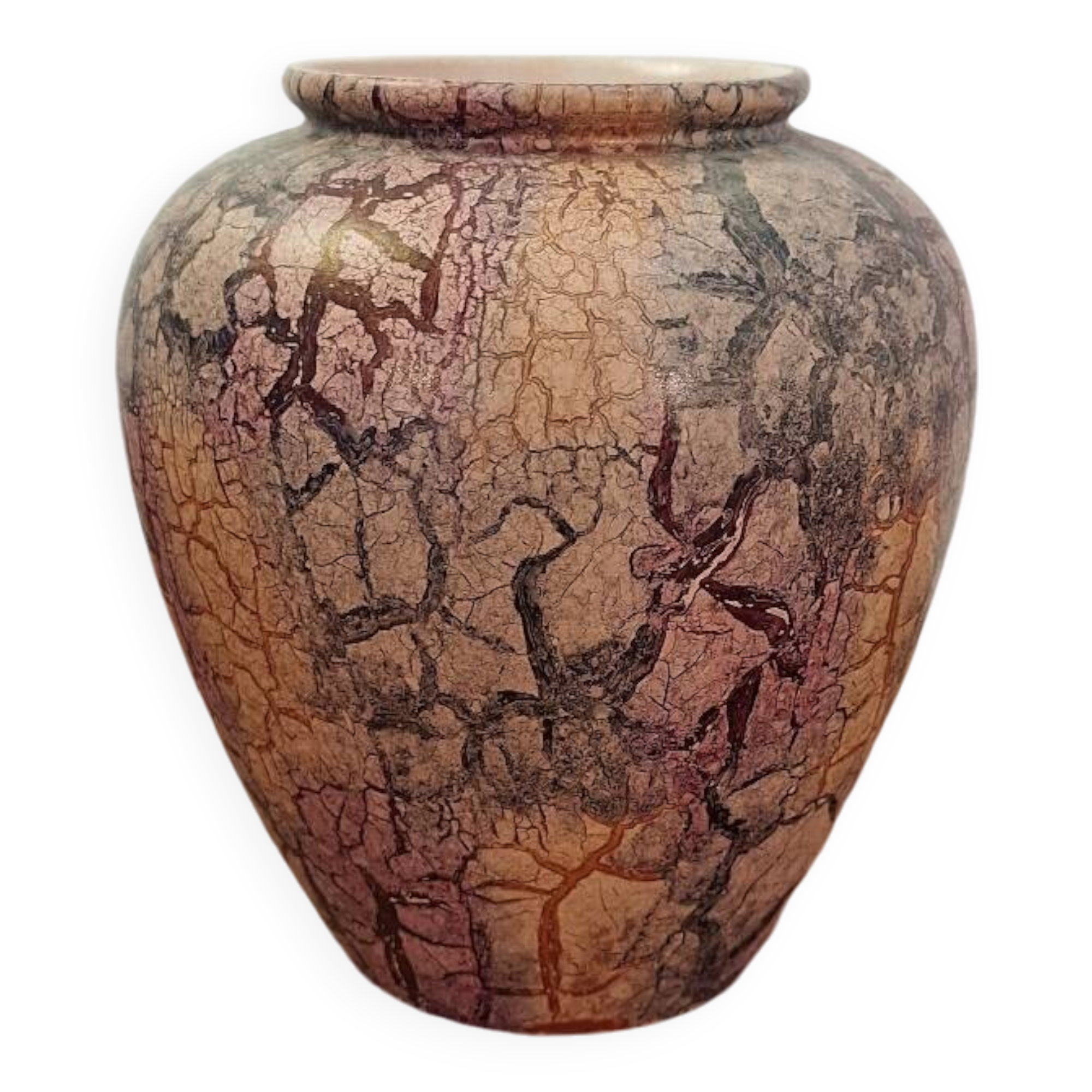 West Germany glazed ceramic vase