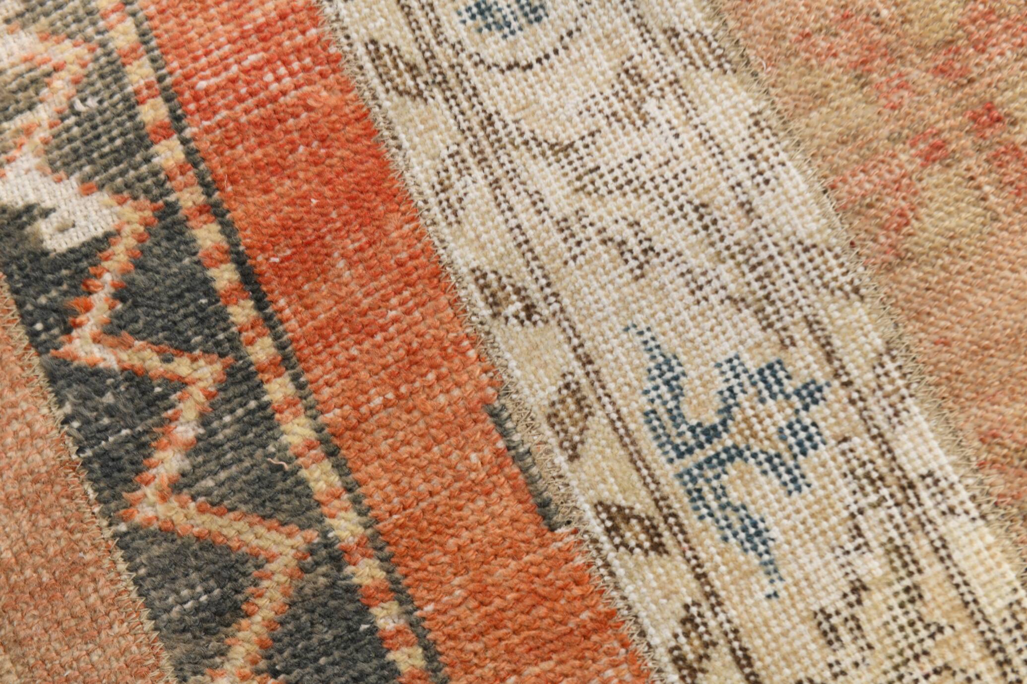 2x5 Soft Pastel Vintage Runner Rug, 61x168Cm